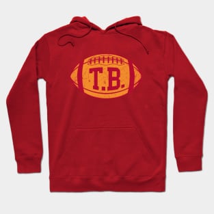 TB Retro Football - Red Hoodie